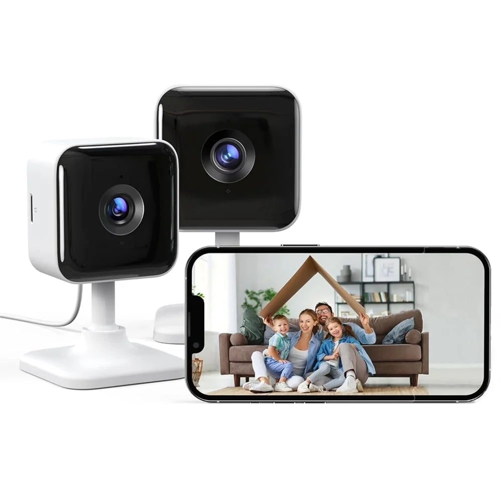 Indoor Security Camera, 1080P Wifi Baby Monitor, Sound Motion Detection for Home, App Control