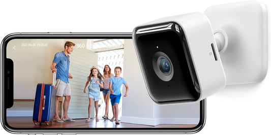 Indoor Security Camera, 1080P Wifi Baby Monitor, Sound Motion Detection for Home, App Control